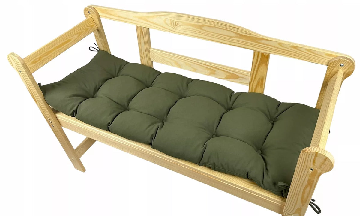 SODINĖ PAGALVĖ sūpynėms, sodo baldams, suoliukui, SPALVOS, 150cm