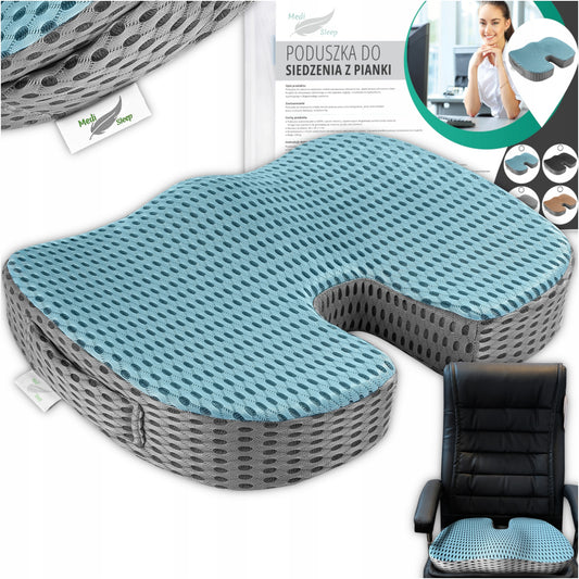 Ortopedinė juosmens pagalvėlė automobiliui, ant kėdės, fotelio
