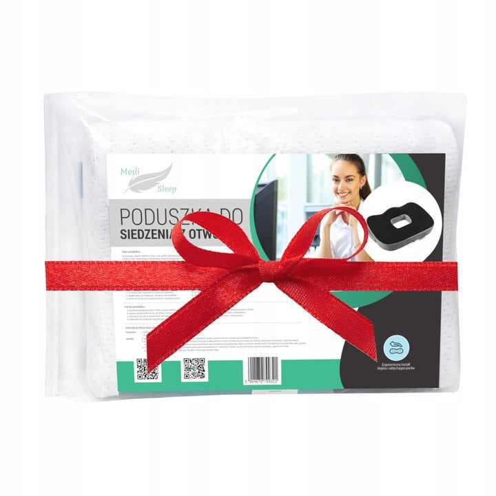 Ortopedinė pagalvėlė automobiliui, kėdei, sėdėjimui su „memory“ putomis