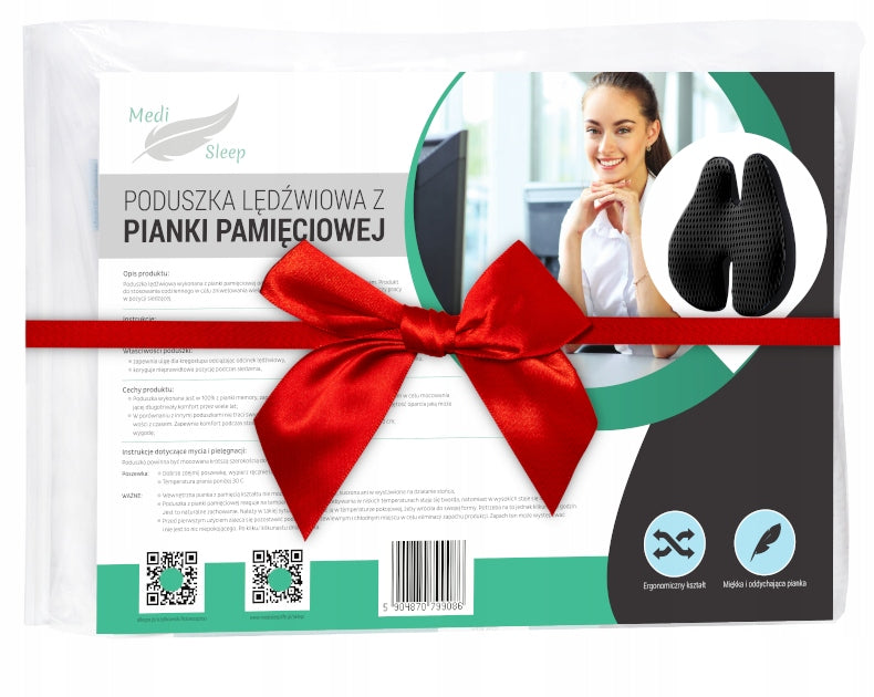 Ortopedinė juosmens pagalvė automobiliui, biurui, ant kėdės Medi Sleep