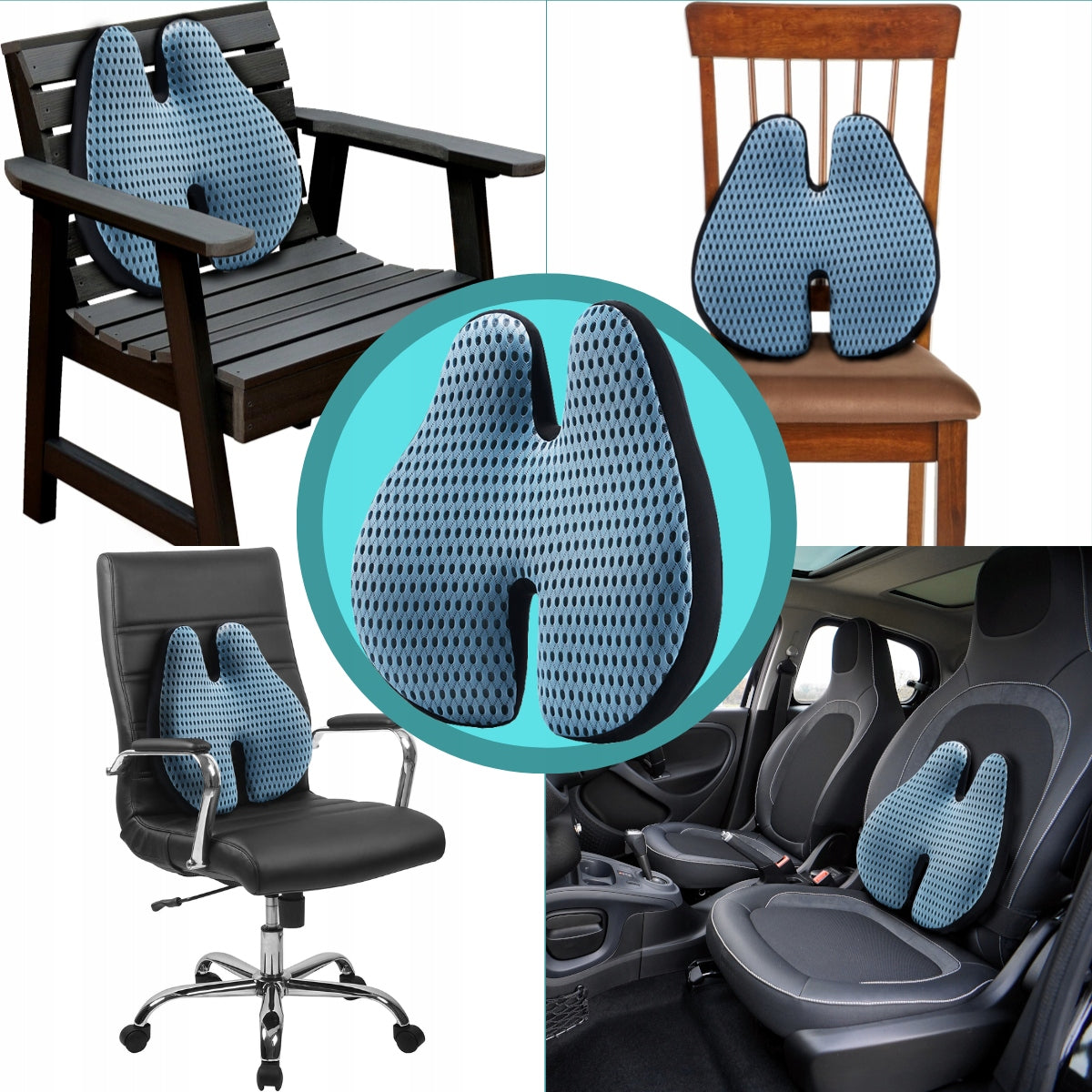 Ortopedinė juosmens pagalvė automobiliui, biurui, ant kėdės Medi Sleep