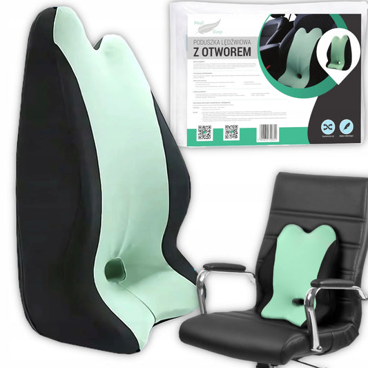 Ortopedinė juosmens atrama automobiliui, biurui, kėdei, foteliui, MEDI