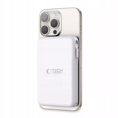 POWER BANK 10000MAH MAGSAFE + LAIDINAS LIGHTNING + TYPE-C skirtas IPHONE / AIRPODS