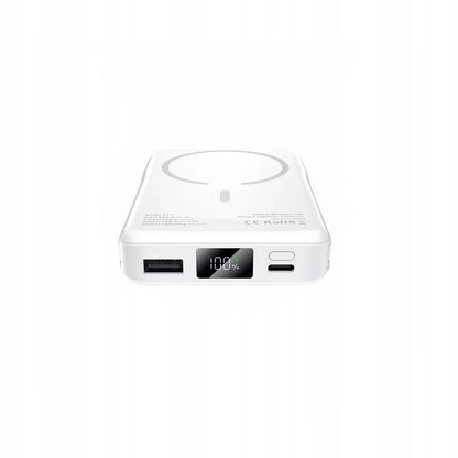 POWER BANK 10000MAH MAGSAFE + LAIDINAS LIGHTNING + TYPE-C skirtas IPHONE / AIRPODS