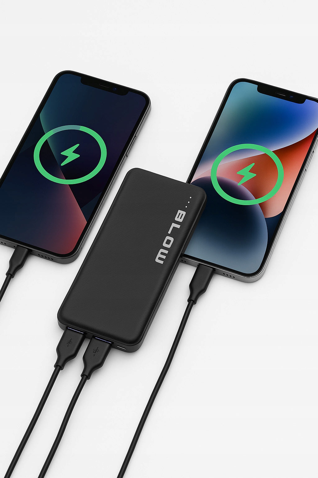 POWERBANK 10000 mAh POWER BANK USB Galingas Greitas Saugus Kelioninis Talpus