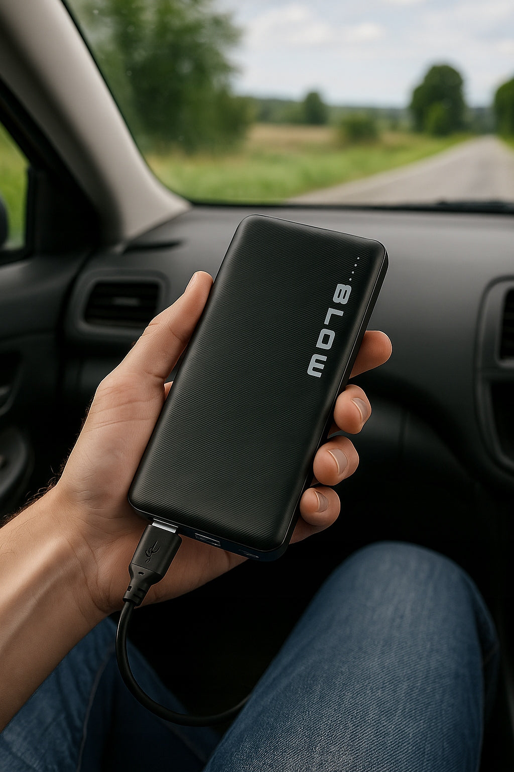 POWERBANK 10000 mAh POWER BANK USB Galingas Greitas Saugus Kelioninis Talpus