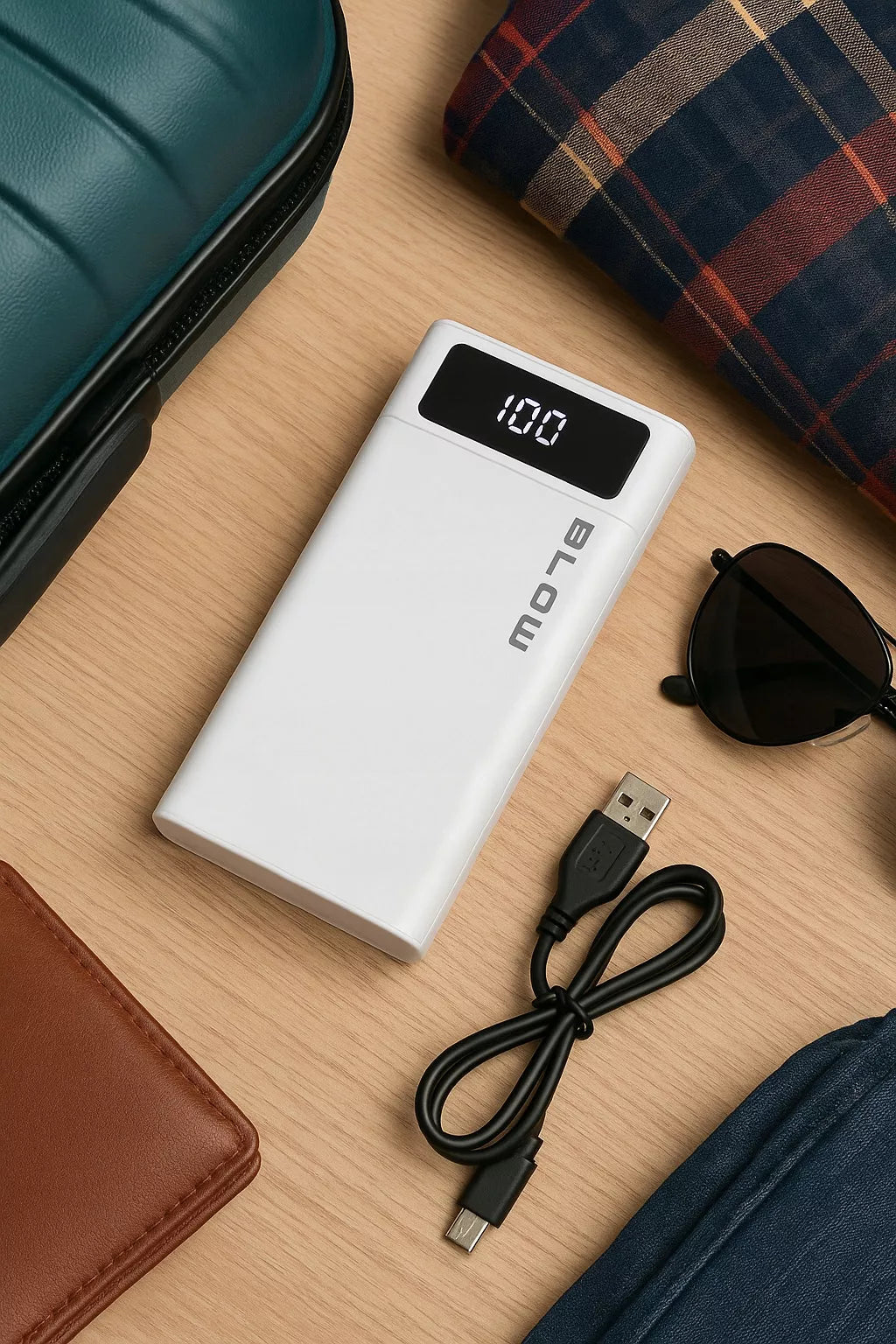 POWERBANK 20000 mAh 22,5W POWER BANK QC PD USB-C GREITAS SAUGUS TALPUS