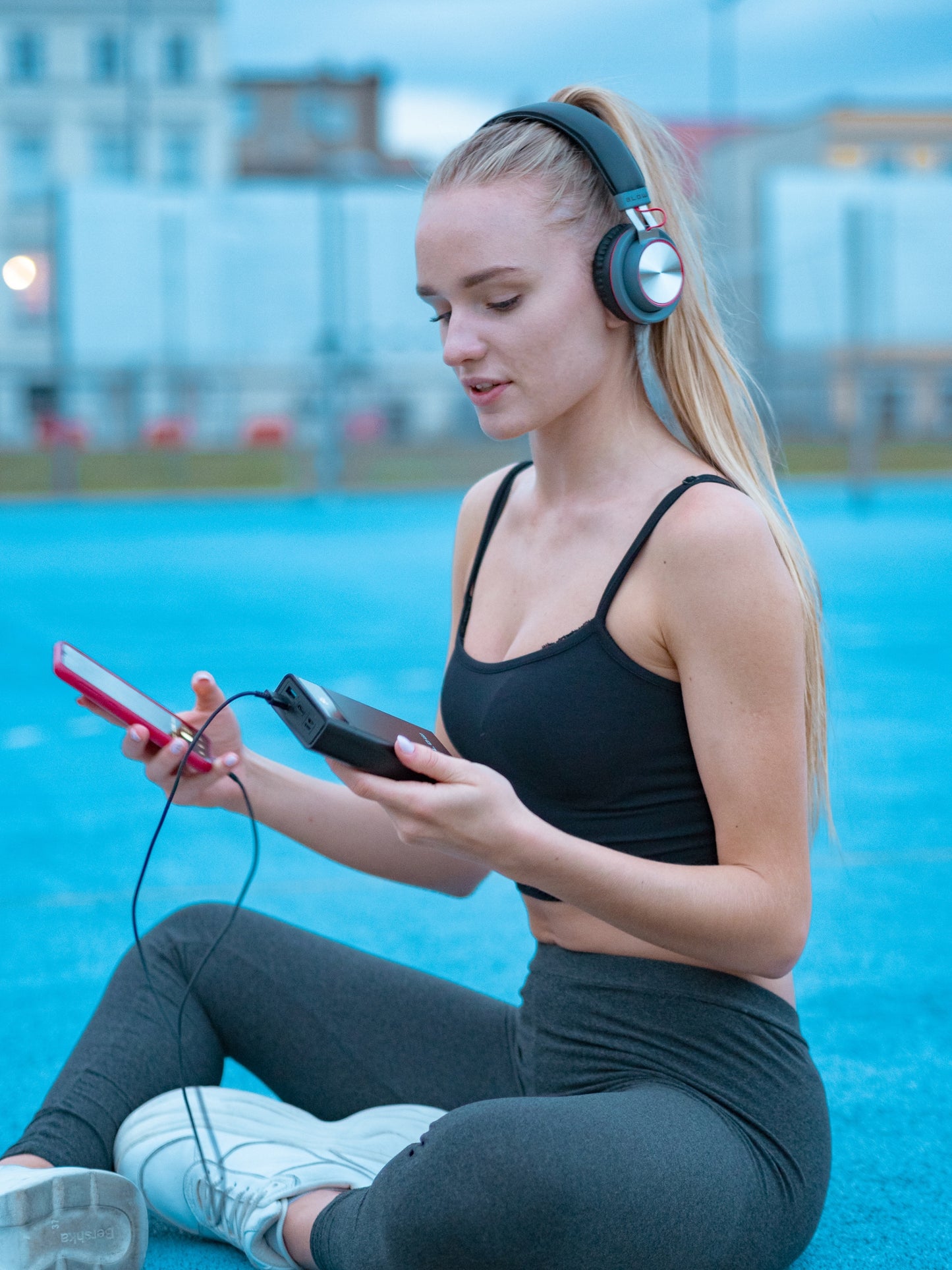 POWERBANK 20000 mAh 22,5W POWER BANK QC PD USB-C GREITAS SAUGUS TALPUS