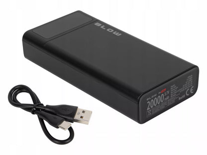 POWERBANK 20000 mAh 22,5W POWER BANK QC PD USB-C GREITAS SAUGUS TALPUS