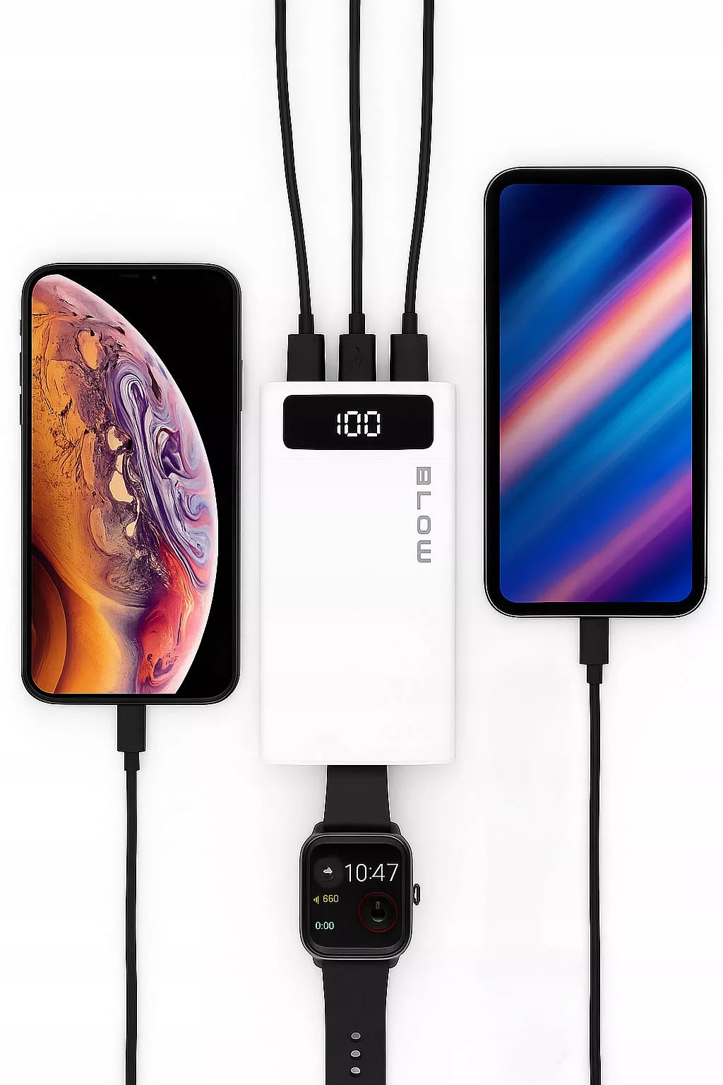 POWERBANK 20000 mAh 22,5W POWER BANK QC PD USB-C GREITAS SAUGUS TALPUS