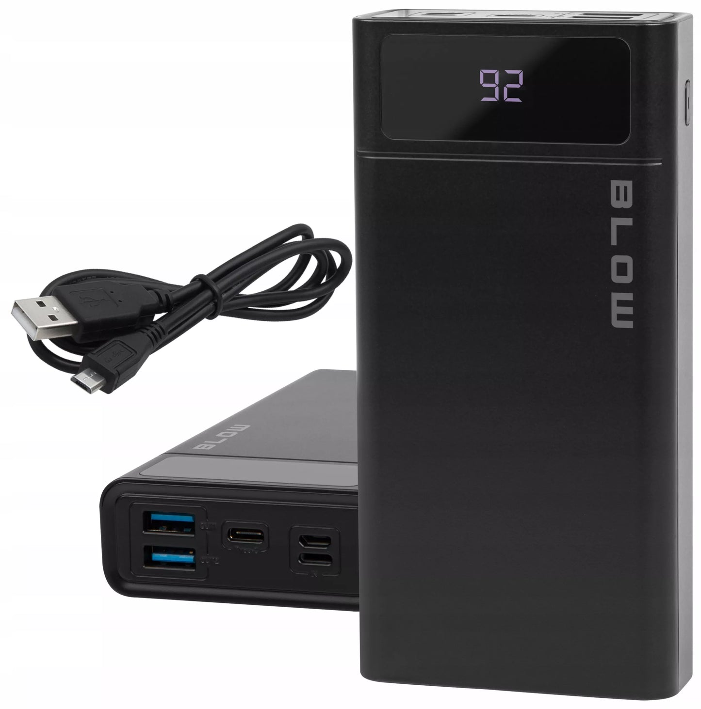 POWERBANK 20000 mAh 22,5W POWER BANK QC PD USB-C GREITAS SAUGUS TALPUS