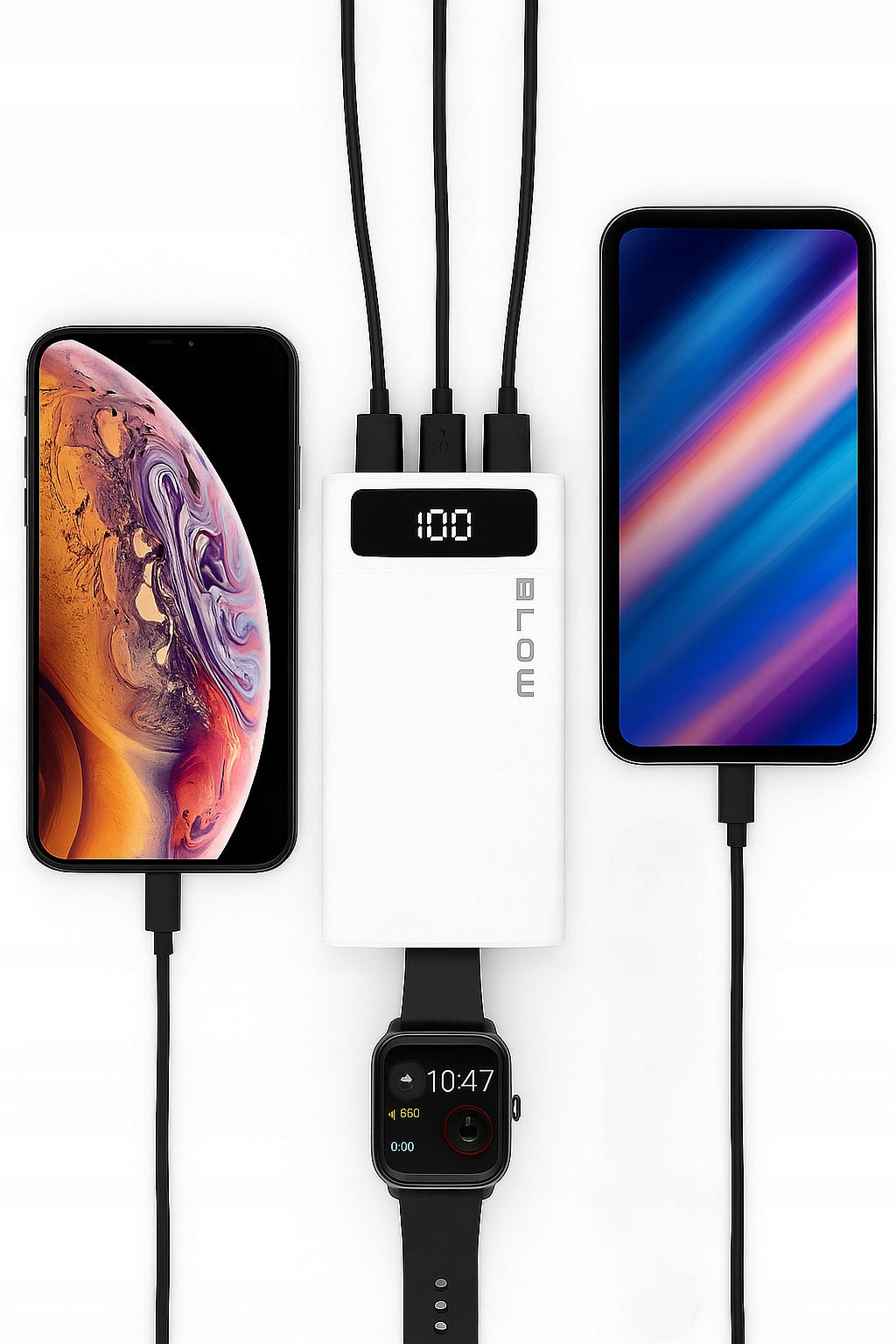 POWERBANK 20000 mAh 22,5W POWER BANK QC PD USB-C GREITAS SAUGUS TALPUS