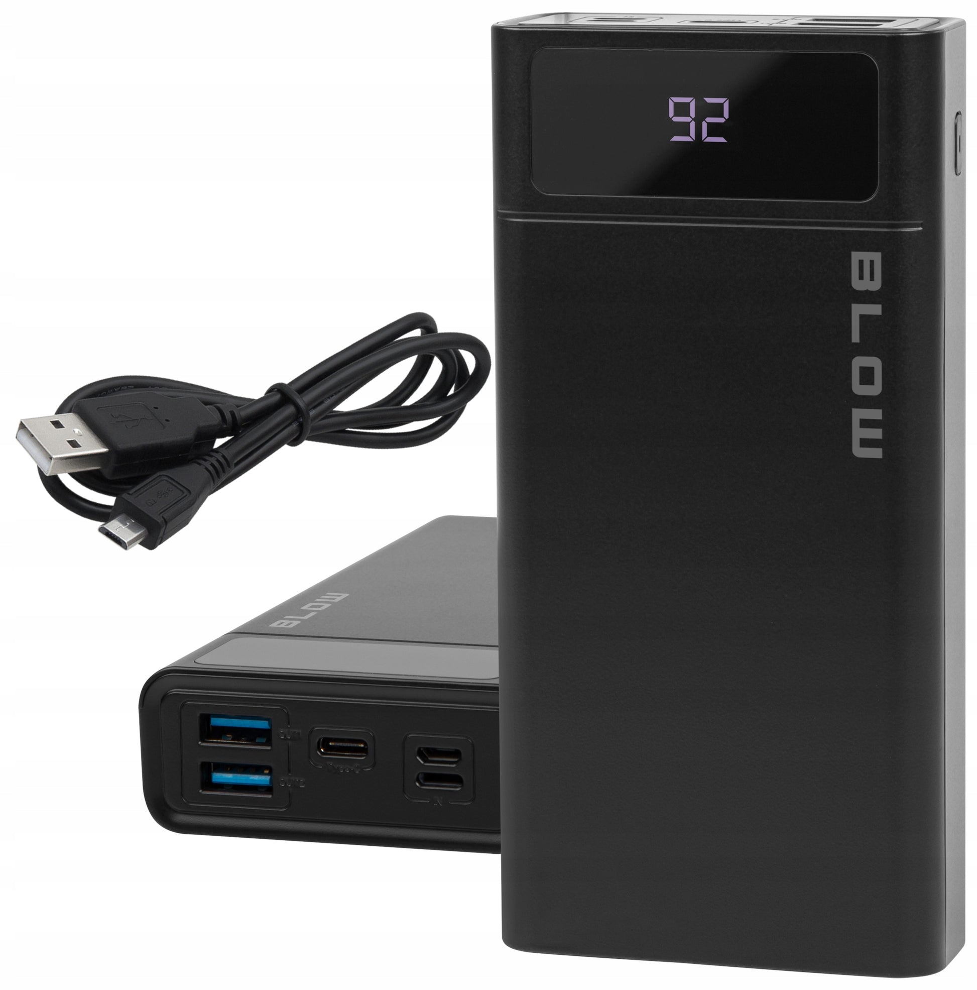 POWERBANK 20000 mAh 22,5W POWER BANK QC PD USB-C GREITAS SAUGUS TALPUS