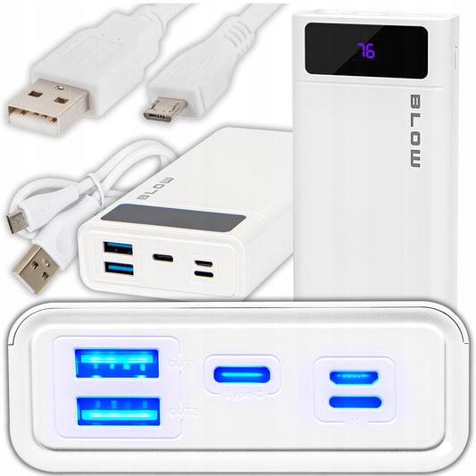 POWERBANK 20000 mAh 22,5W POWER BANK QC PD USB-C GREITAS SAUGUS TALPUS