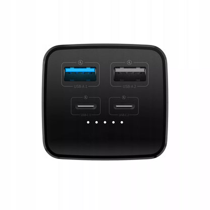 POWERBANK 20000 mAh 65W QC3.0 PD USB-C POWER BANK NEŠIOJAMAM KOMPIUTERIUI STIPRUS KELIONĖMS