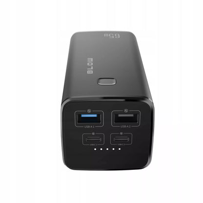 POWERBANK 20000 mAh 65W QC3.0 PD USB-C POWER BANK NEŠIOJAMAM KOMPIUTERIUI STIPRUS KELIONĖMS