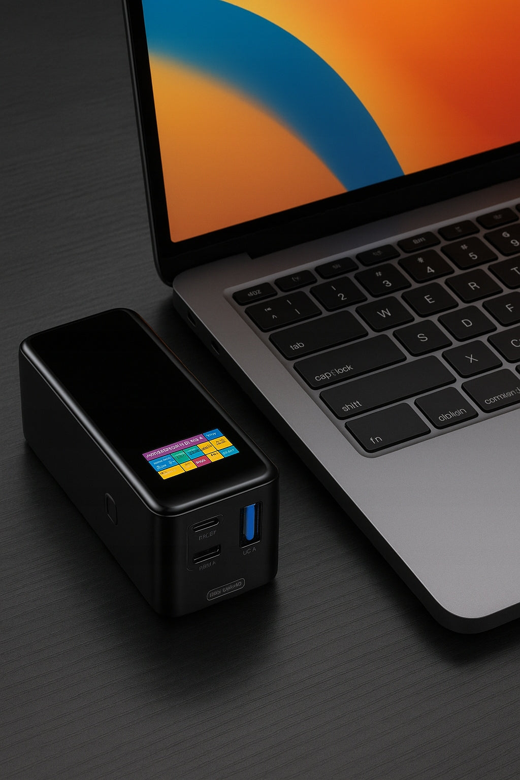 POWERBANK 27000 mAh 140W QC PD USB-C LCD POWER BANK SKIRKITE Janis LAPTOPUI