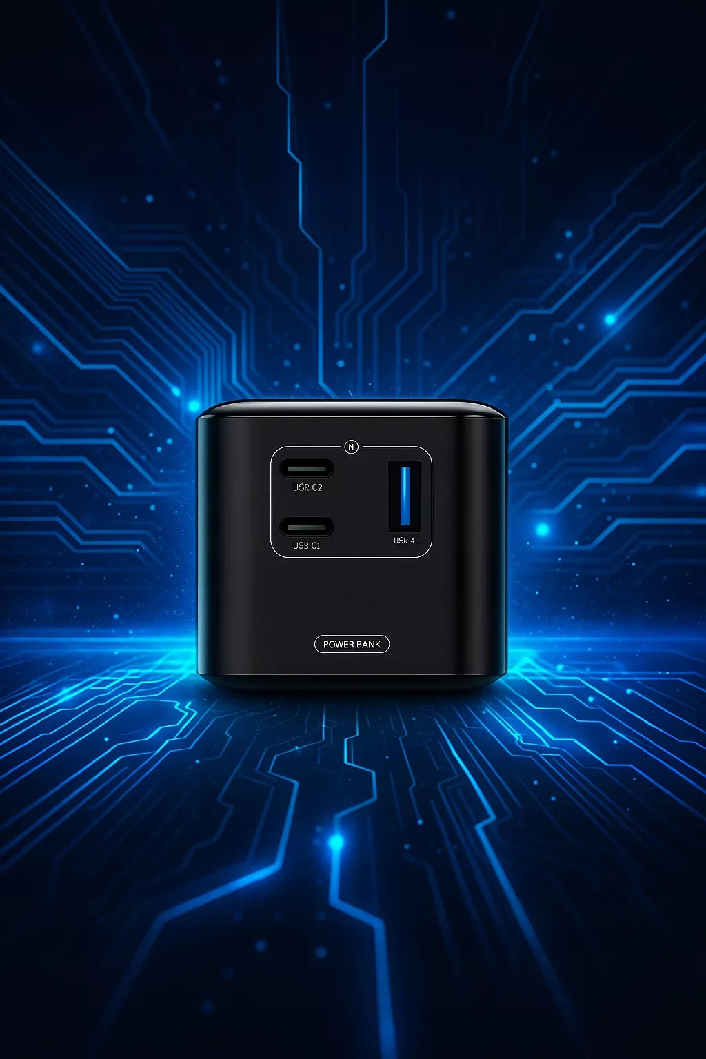 POWERBANK 27000 mAh 140W QC PD USB-C LCD POWER BANK SKIRKITE Janis LAPTOPUI