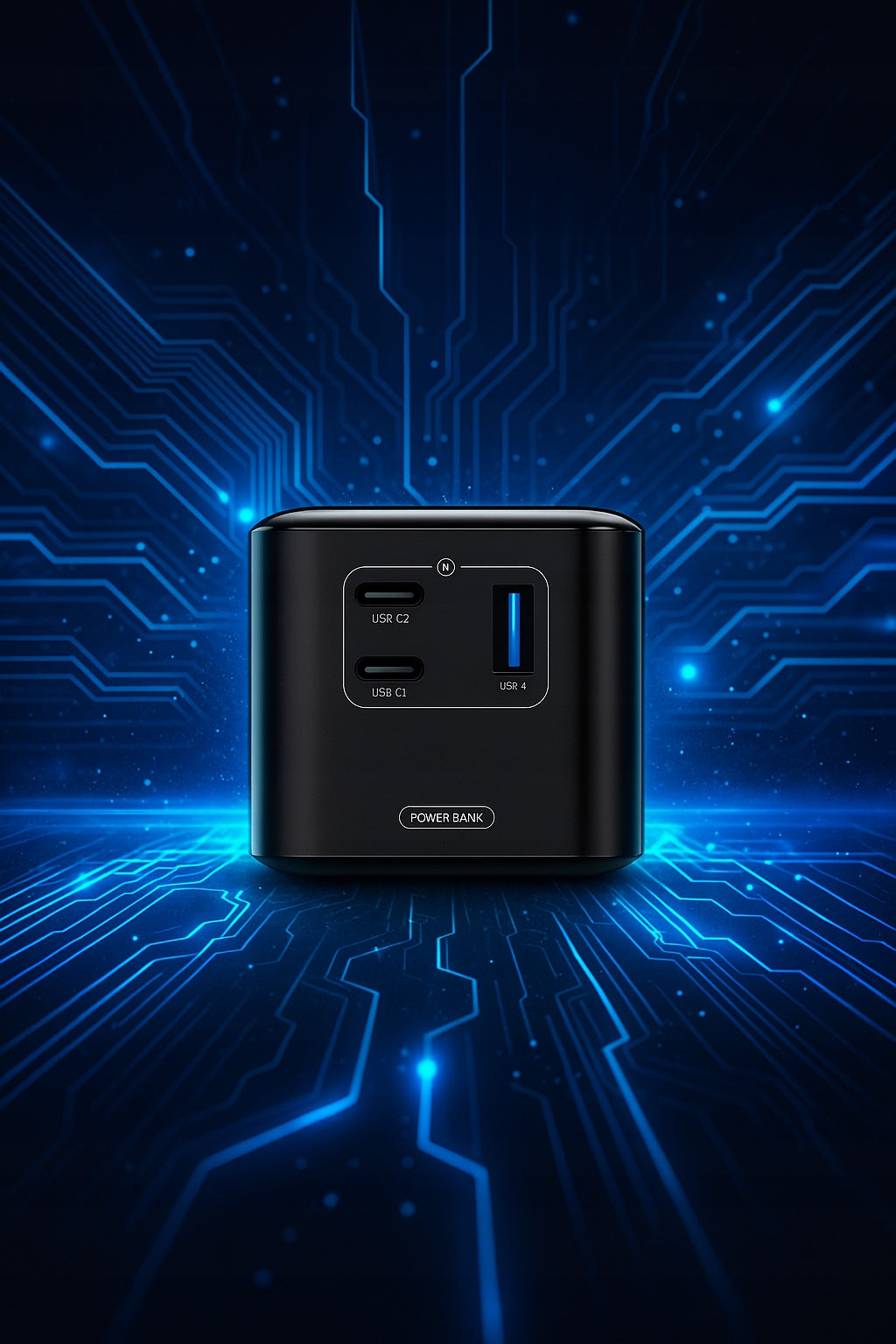 POWERBANK 27000 mAh 140W QC PD USB-C LCD POWER BANK SKIRKITE Janis LAPTOPUI