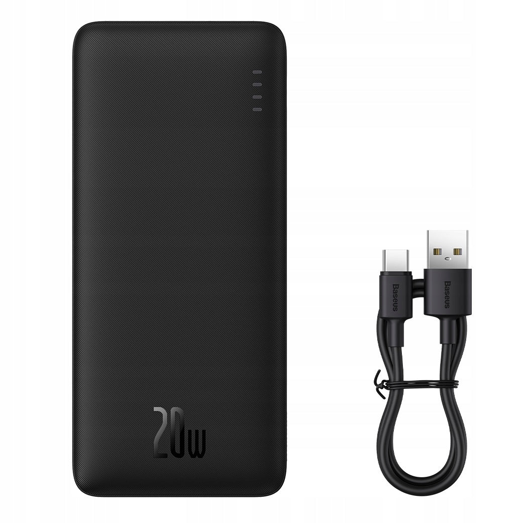 Powerbank BASEUS 10000 mAh USB USB-C Galingas 20W Greitas įkrovimas Kelioninis