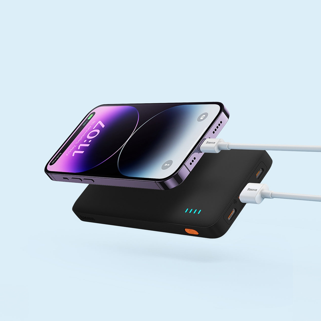 Powerbank BASEUS 10000 mAh USB USB-C Galingas 20W Greitas įkrovimas Kelioninis