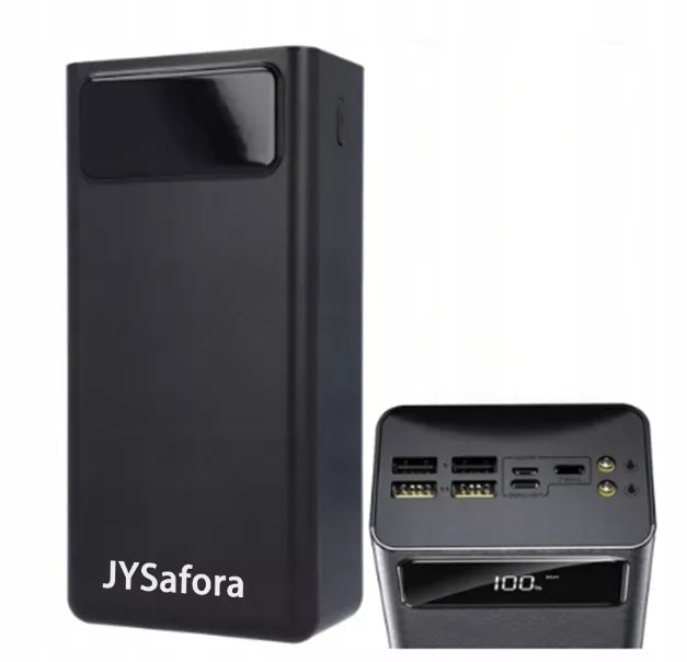 POWERBANK 50000MAH POWER BANK 4XUSB USB-C GALINGAS TURBO ĮKROVIMAS SU ŽIBINTUVĖLIU
