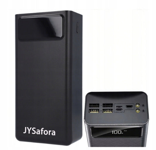 POWERBANK 50000MAH POWER BANK 4XUSB USB-C GALINGAS TURBO ĮKROVIMAS SU ŽIBINTUVĖLIU