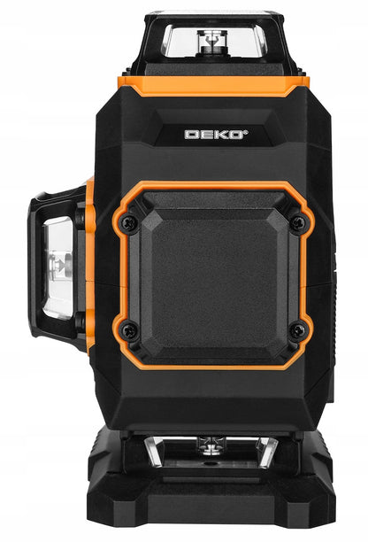 Lazerinis nivelyras 360° plokštumos 4D kryžminis lazeris Pro žalias DEKO