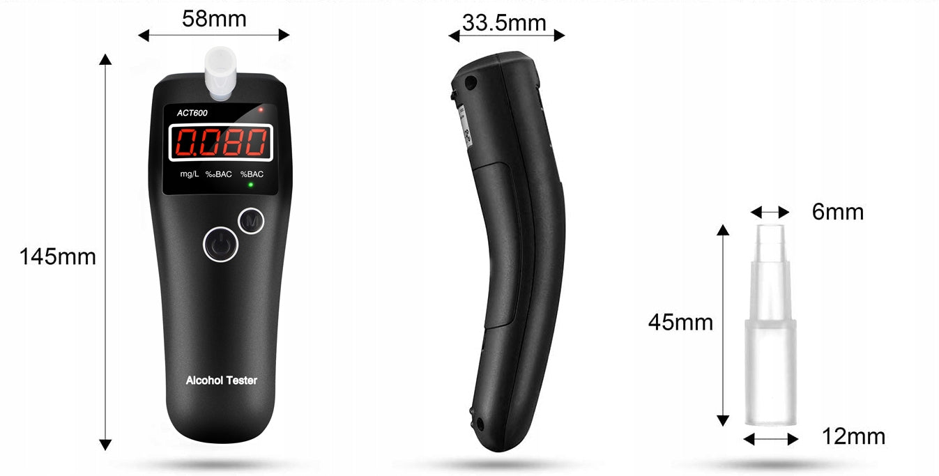 TIKSLUS ALKOMATAS SKAITMENINIS LCD KALIBRAVIMAS 10x ANTGALIAI TESTERIS