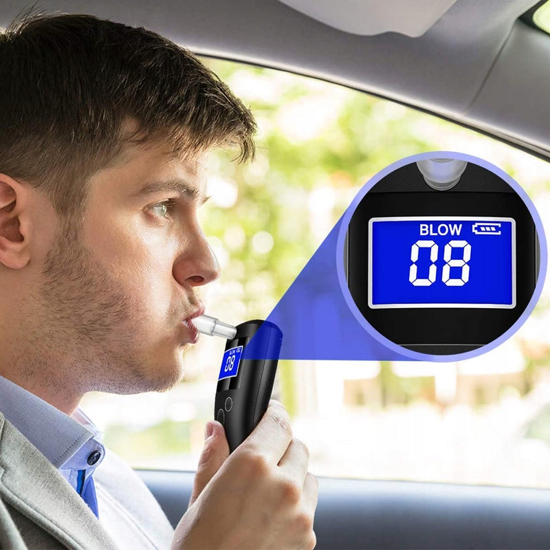 TIKSLUS ALKOMATAS SKAITMENINIS LCD KALIBRAVIMAS 10x ANTGALIAI TESTERIS