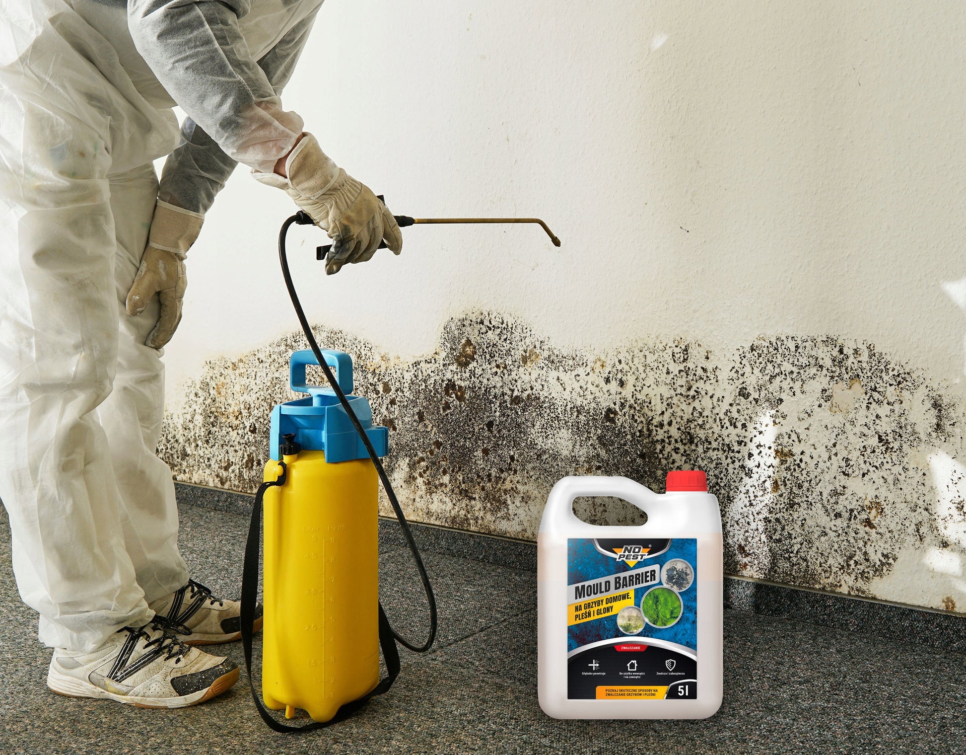 PURŠKIKLIS PERUŠALAS NUO NAMŲ GRYBŲ, PELĖSIŲ IR DUMBLŲ NO PEST 5L