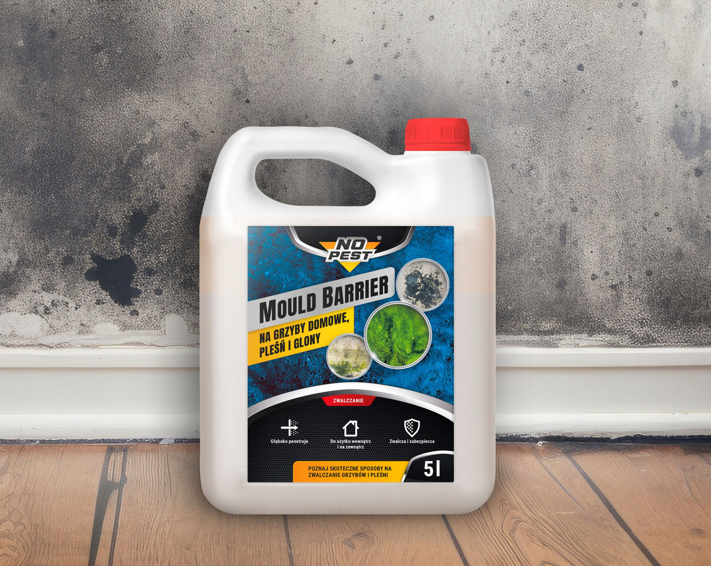 PURŠKIKLIS PERUŠALAS NUO NAMŲ GRYBŲ, PELĖSIŲ IR DUMBLŲ NO PEST 5L