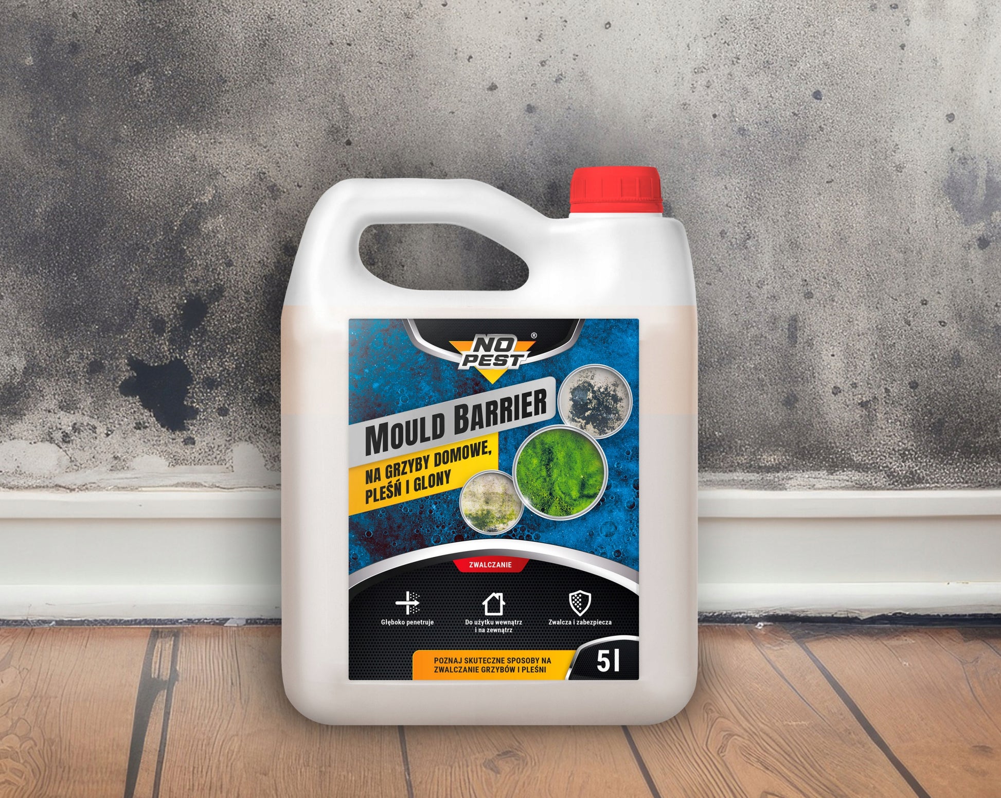 PURŠKIKLIS PERUŠALAS NUO NAMŲ GRYBŲ, PELĖSIŲ IR DUMBLŲ NO PEST 5L