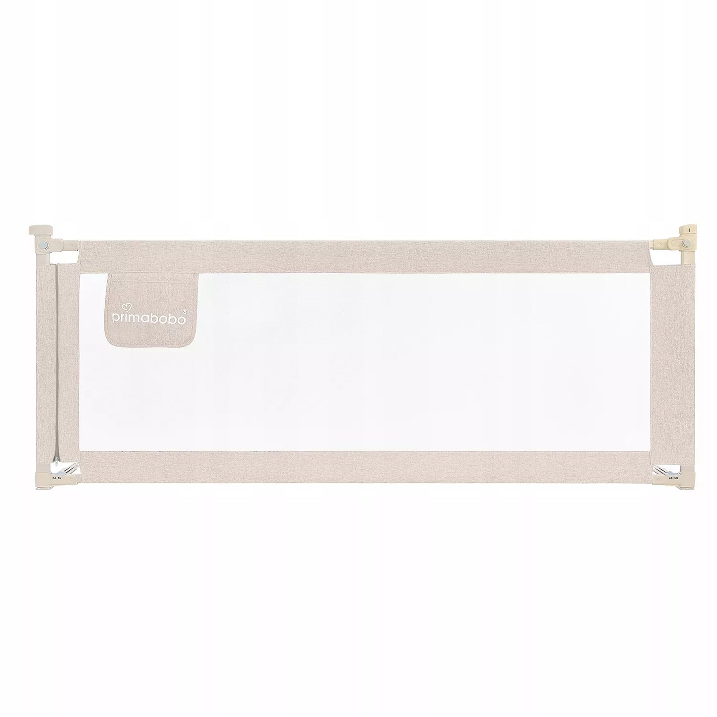 PRIMABOBO CLASSIC 180cm apsauginis lovos barjeras vaikams, aukštas, smėlio spalvos