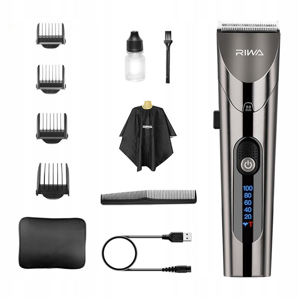 PROFESIONALI bevielė plaukų kirpimo mašinėlė TRUMERIS SKUTUVAS