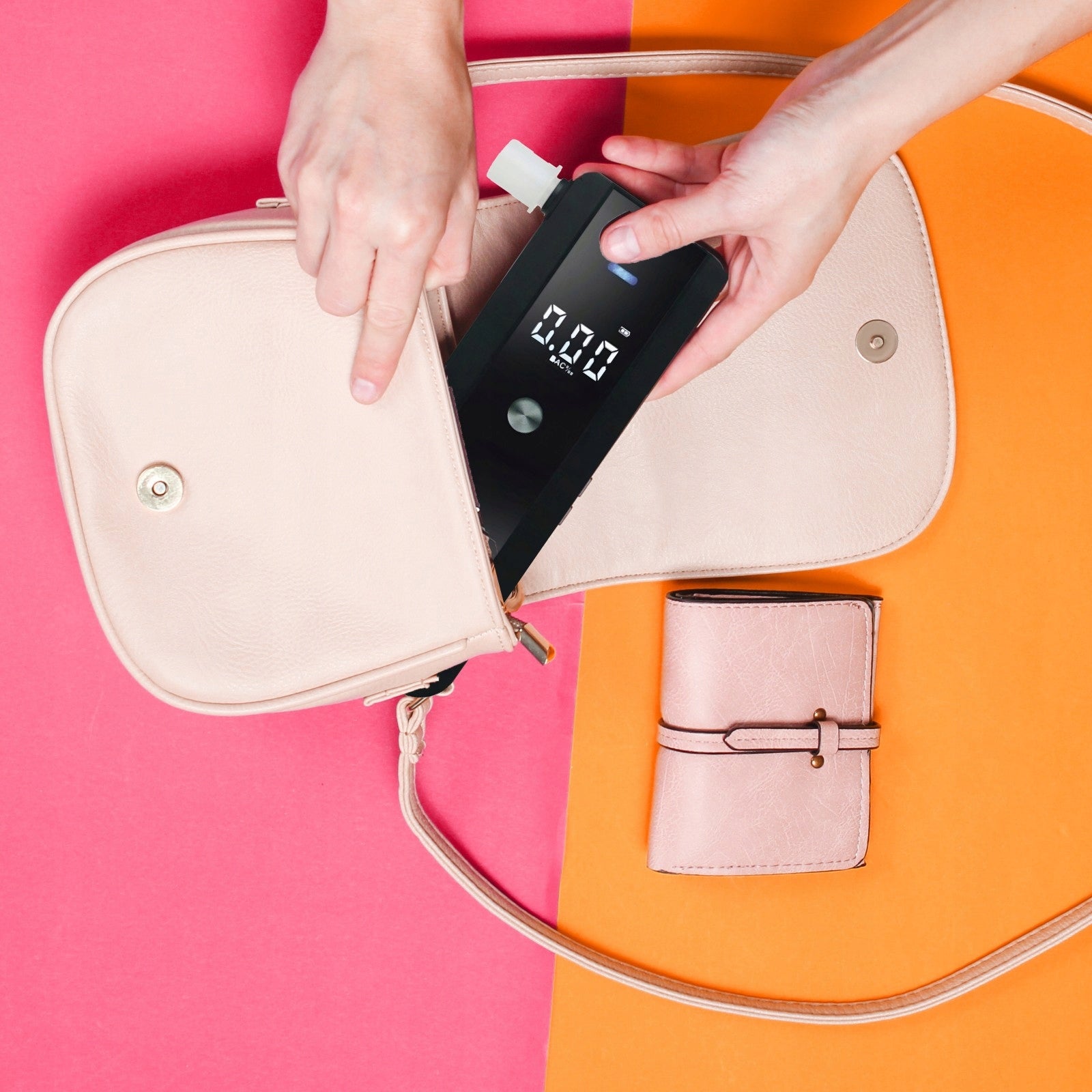 PROFESIONALUS ELEKTRONINIS ALKOMATAS TIKSLUS KALIBRAVIMAS + 5X PUČIAMIEJI PRIPARTUVAI