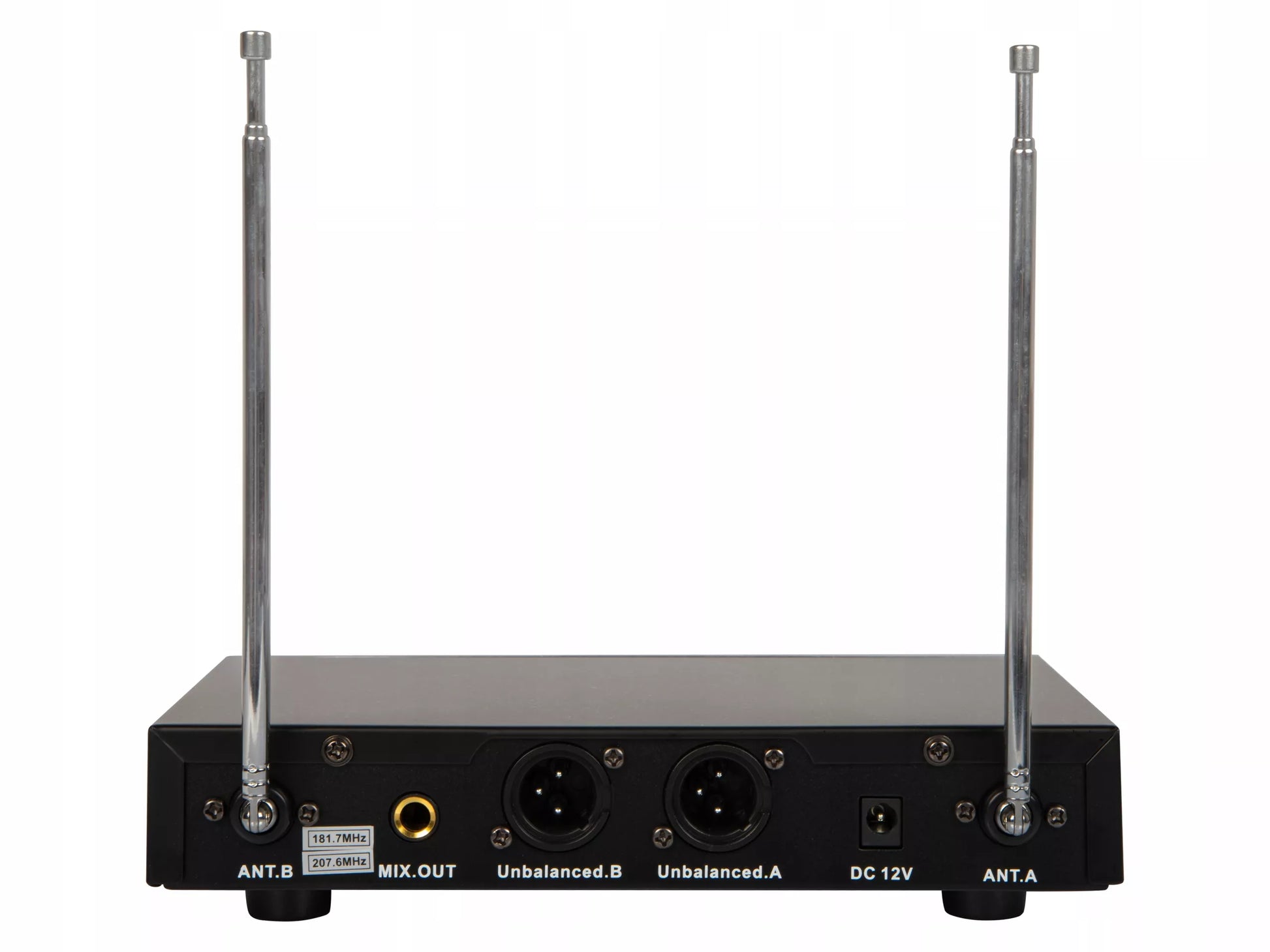 PROFESIONALUS MIKROFONAS 2vnt VHF IMTUVAS 6.3 JACK 50m KONFERENCIJAI, PASIRODYMUI