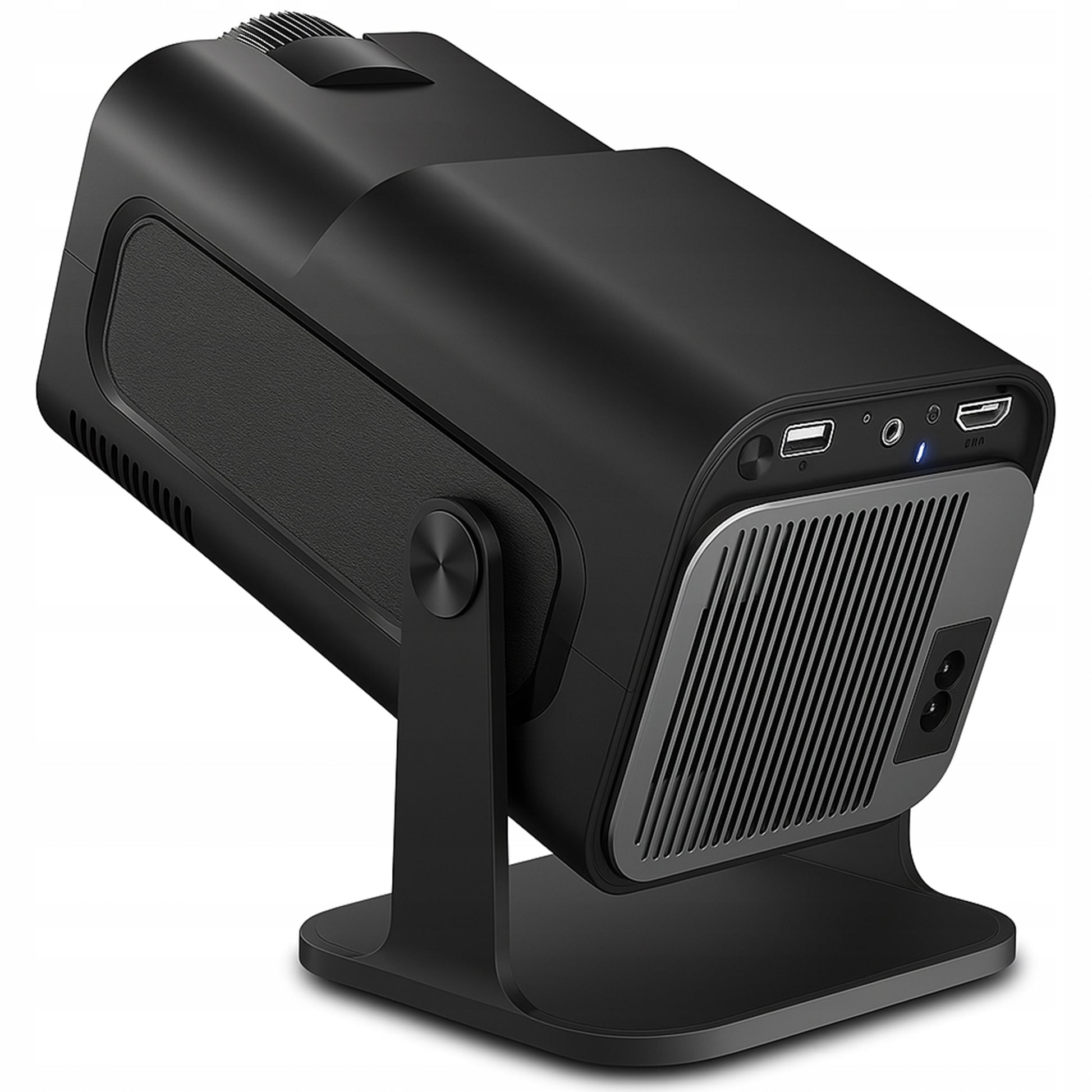 PROJEKTORIUS MINI 4K ANDROID LED WIFI NEŠIOJAMASIS FULL HD HY320 USB JACK