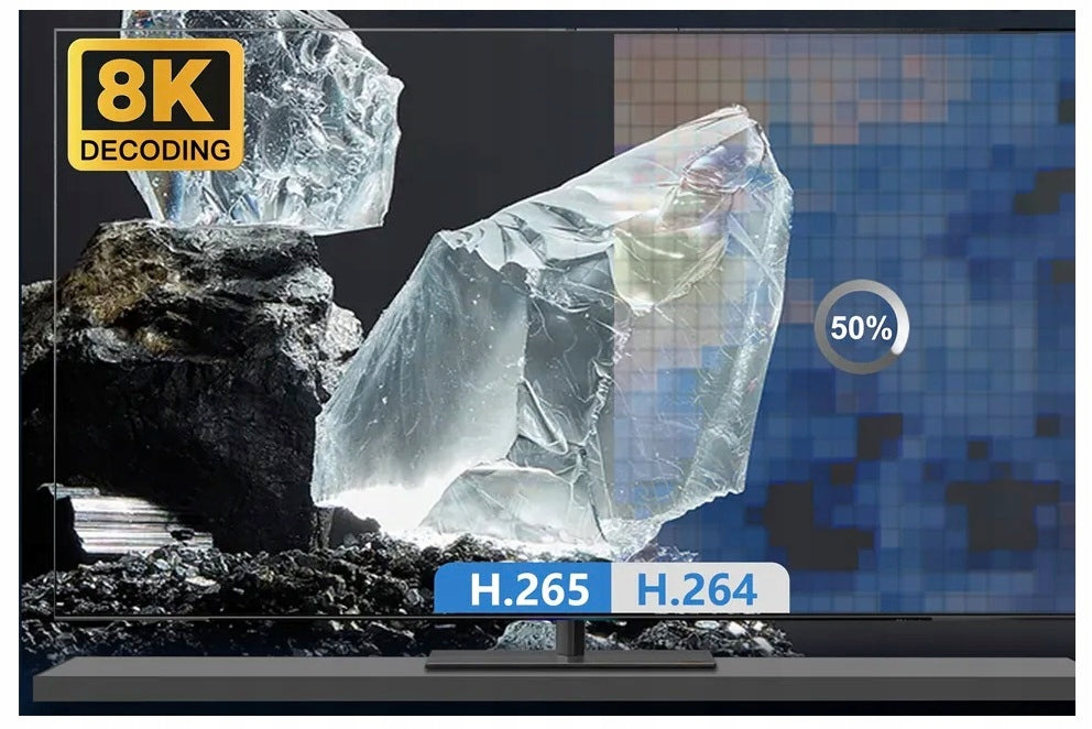 PROJEKTORIUS ANDROID TV WIFI FHD 4K PORTABLE 12000 lm VIZIO X1 Naujiena