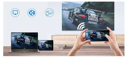 PROJEKTORIUS ANDROID TV WIFI FHD 4K PORTABLE 12000 lm VIZIO X1 Naujiena