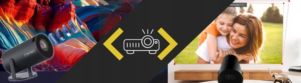 PROJEKTORIUS PROJEKTORIUS MINI NEŠIOJAMAS ANDROID LED WIFI FULL HD SMART TV HY300