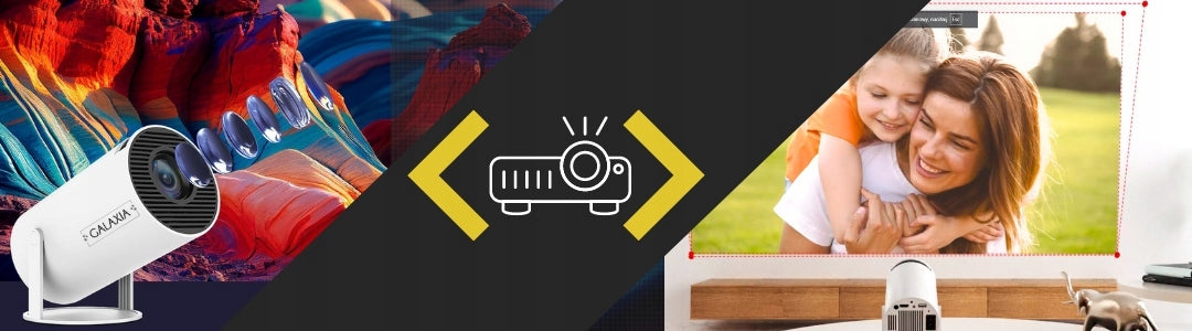 PROJEKTORIUS PROJEKTORIUS MINI NEŠIOJAMAS ANDROID LED WIFI FULL HD SMART TV HY300