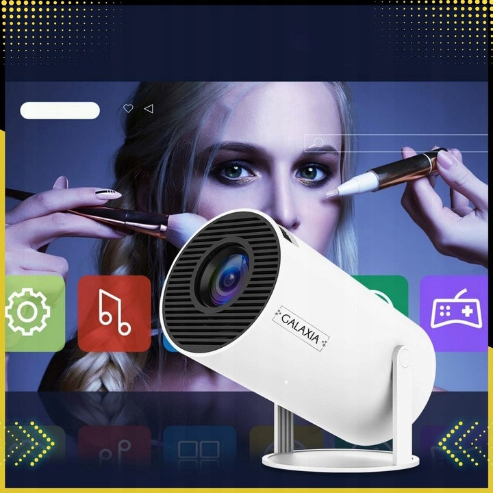 PROJEKTORIUS PROJEKTORIUS MINI NEŠIOJAMAS ANDROID LED WIFI FULL HD SMART TV HY300