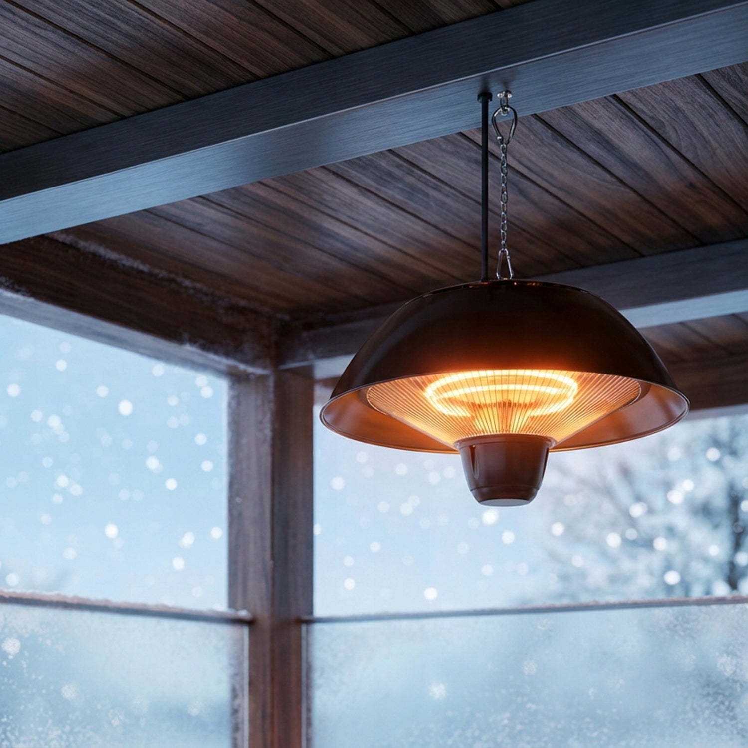 IR RADIATOR šildymo lempa elektrinis TERASO ŠILDYTUVAS 1500W