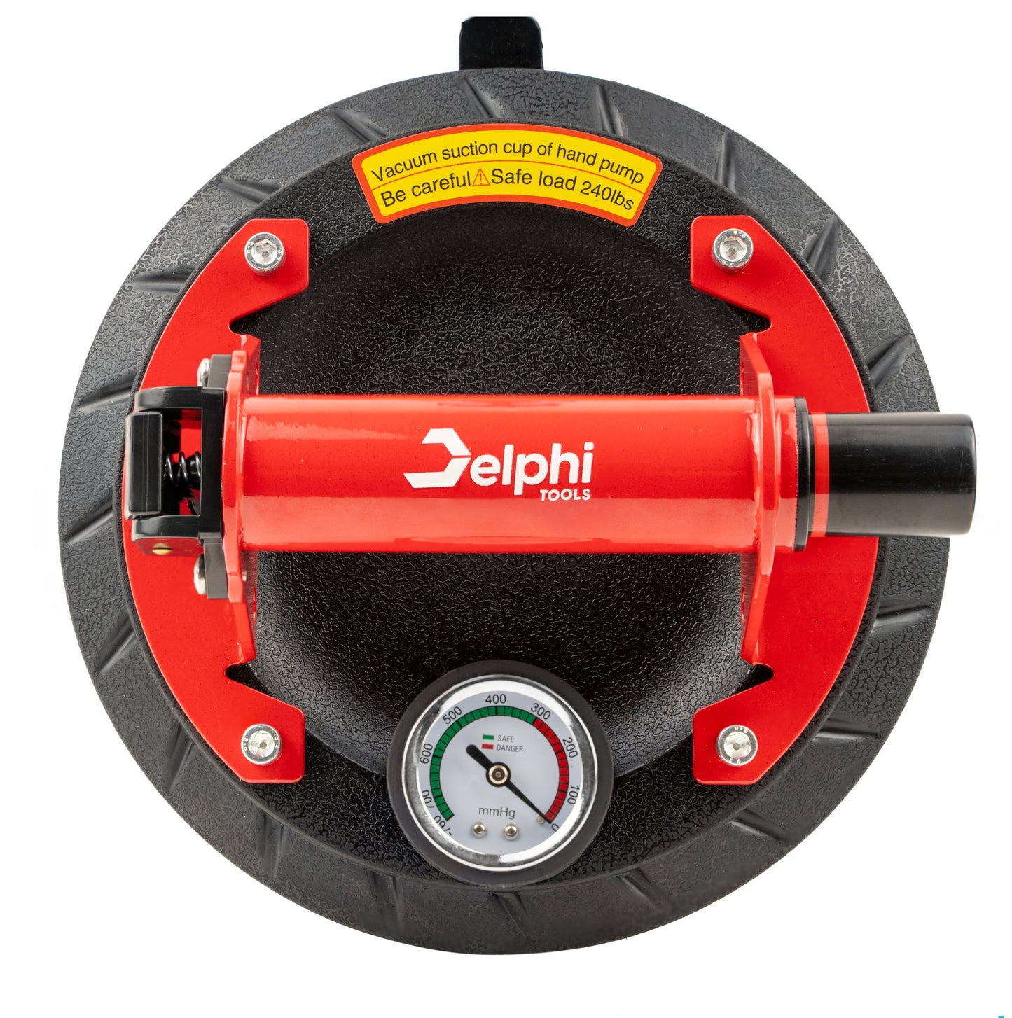 Vakuuminis siurbtukas plytelėms su pompa ir manometru, rankena stiklui, glazūrai PRO