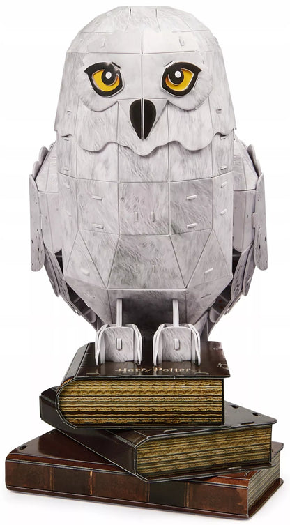 3D dėlionė HARRY POTTER Hedviga pelėda – surenkamas 4D figūrėlės modelis