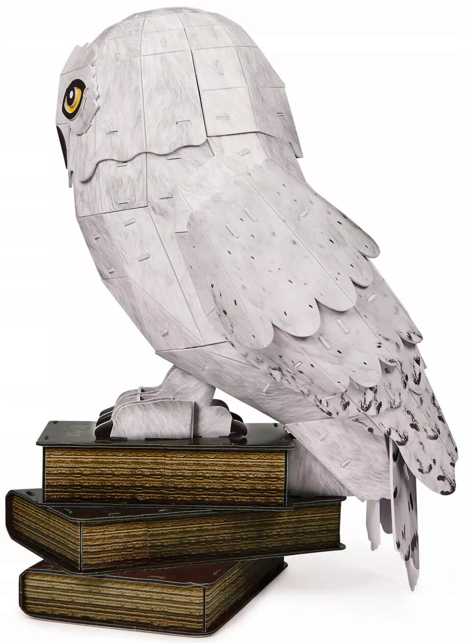 3D dėlionė HARRY POTTER Hedviga pelėda – surenkamas 4D figūrėlės modelis