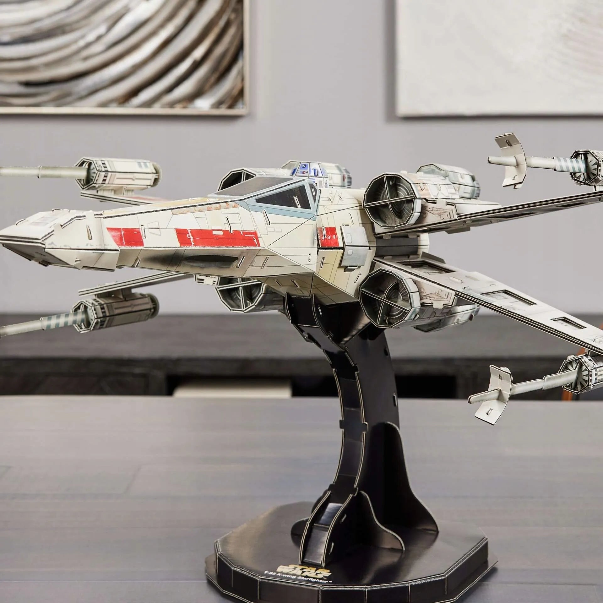 3D dėlionė STAR WARS X-wing Incom T-65 naikintuvo modelis 38 cm