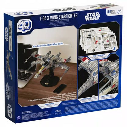 3D dėlionė STAR WARS X-wing Incom T-65 naikintuvo modelis 38 cm