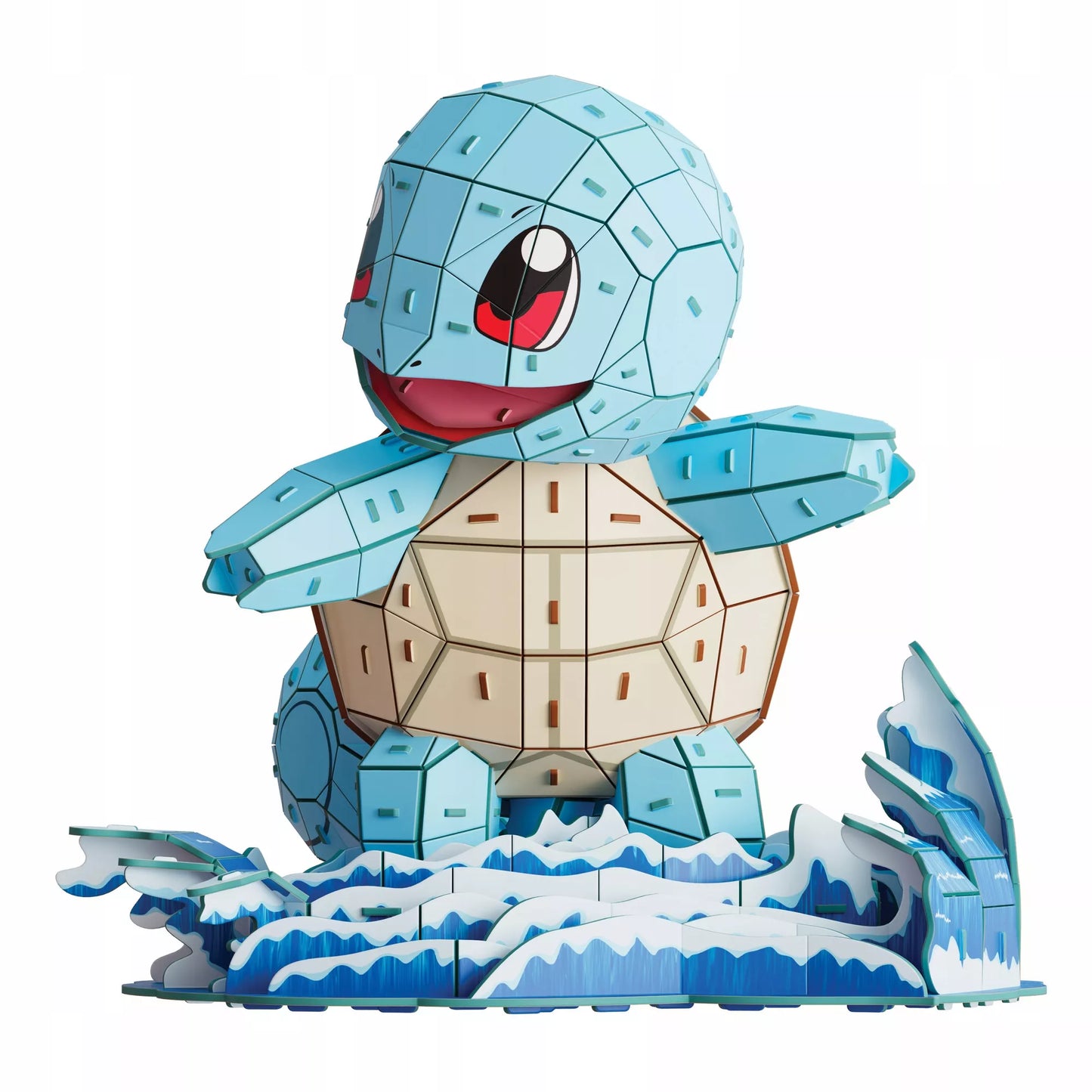 4D BUILD POKEMON SQUIRTLE 3D dėlėlionė, 180 detalių, 23,5 cm